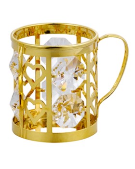 24K GOLD PLATED BEER MUG 